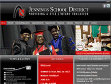 Tablet Screenshot of jenningsk12.org